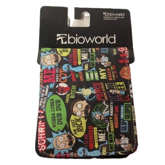 Rick and Morty All Over Print Bifold Wallet Cartoon TV Show - Picture 4 of 5